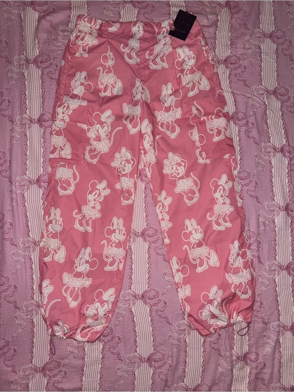 Cakeworthy x Disney Minnie Mouse pink cargo pants
